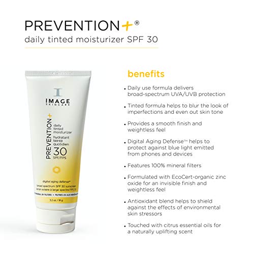 Image Skincare Prevention Daily Tinted Spf 30 Moisturizer, Multi, 3.2 Ounce #TOP1