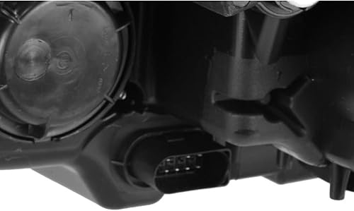 Miniatura 3 de Kenworth T680 2013-2021 - Faro delantero del pasajero carcasa cromada barra de luz LED halógeno proyector altobajo