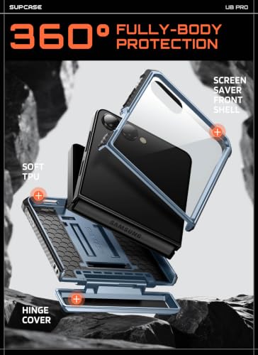 Image of SUPCASE for Samsung Galaxy Z Flip 8 Case with 360 Rotating Belt Clip, Tilt