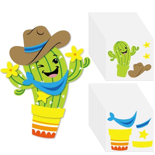Crtiin Western Cowboy Cactus Crafts Kit