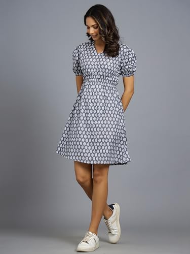 Image of Ravaiyaa - Attitude is everything Womens Soft Crepe Silk Casual Dress Summer Floral Printed Dress Ladies Tank Midi Sundress