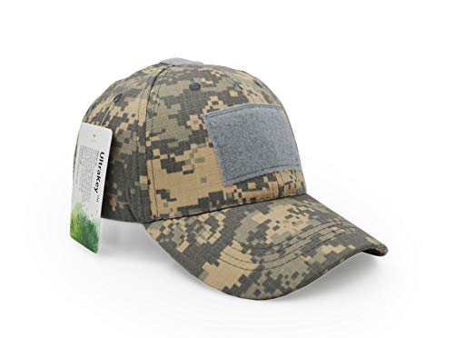 Image of UltraKey Military Tactical Operator Cap, Outdoor Army Hat Hunting Camouflage Baseball Cap