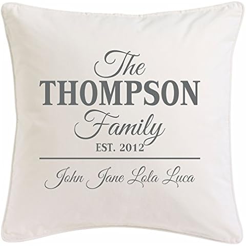 T Bird Personalised Family Sofa Cushion Cover Cover