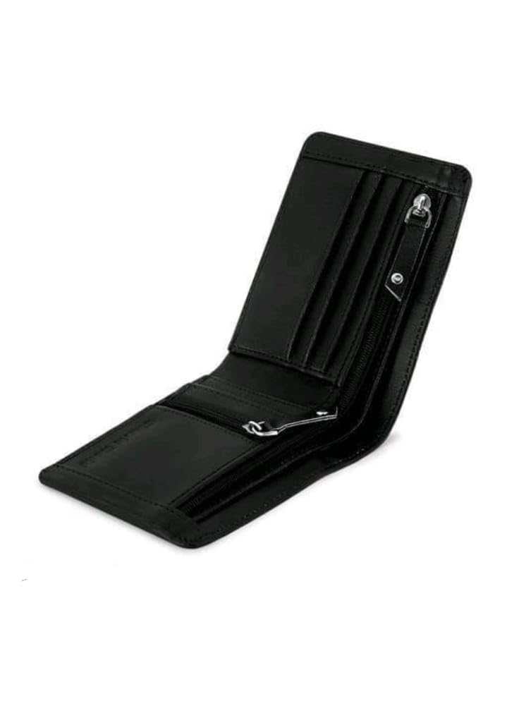 HRF Star Boys Evening/Party Brown, Black Artificial Leather Wallet (4 Card Slots) (Black)-image-49