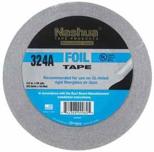 Nashua Duct Tape Foil Air Professional 4.8 Mil 60 Yd. Aluminum Meets Ul 181 Silver