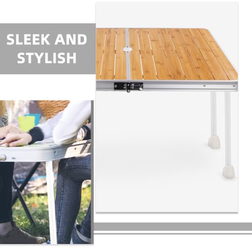 Patas de Mesa resistentes BETOOKY color marfil sin taladro 8