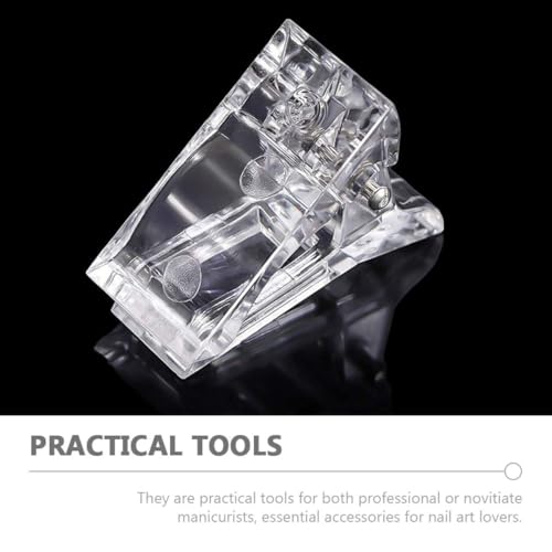 Set 20 clips para molde de uñas cristal miniatura 3
