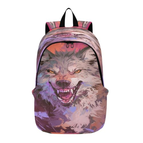 Sac à dos loup contre la fatigue pour portable et voyage