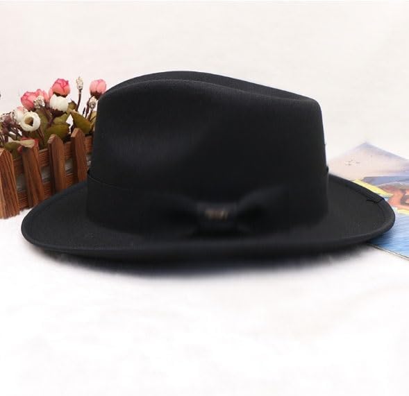 Wool Jazz Hat Felt Small Knight Cowboy Men's