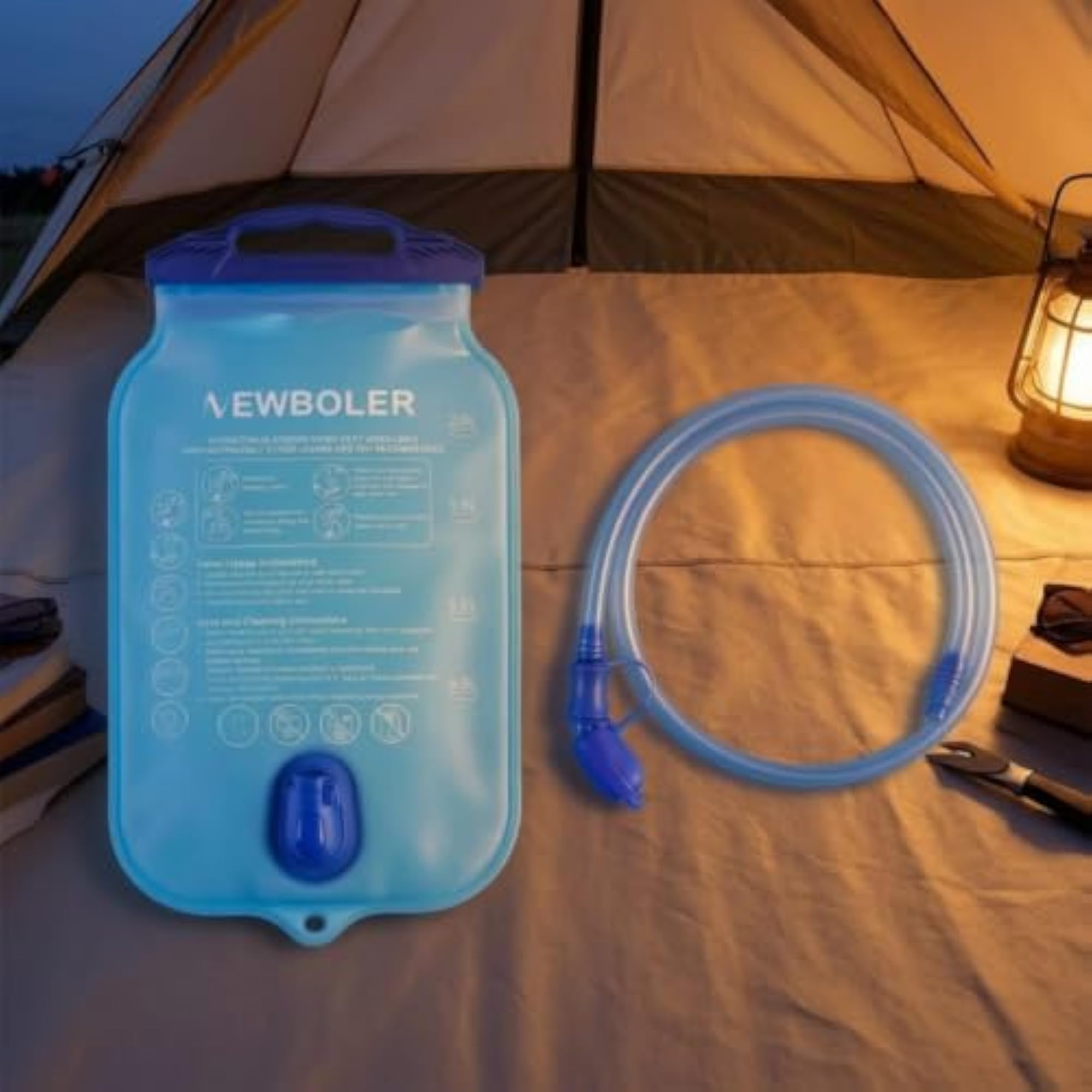 Leak-Proof Hydration Bladder, Leakproof Water Bladder with Tube