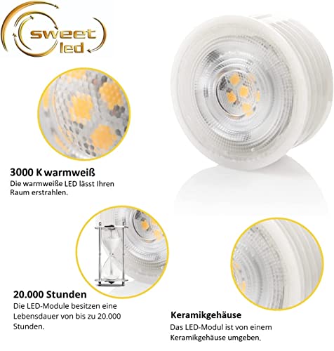 Modulo LED piatto Sweet - 230V, 5W, 320Lumen