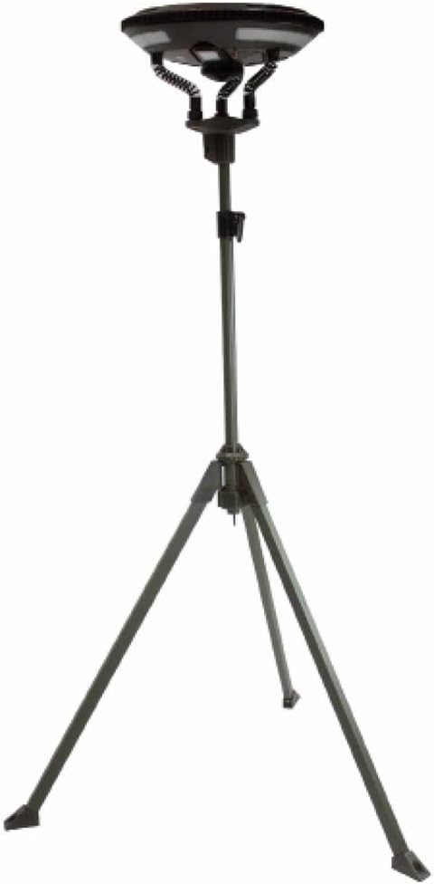 Overland Vehicle Systems Wild Land Camping Gear – UFO Solar Lamp, Speaker, Portable Light Pods & More – 9.75” Solar Panel – USB Charging Ports for Devices