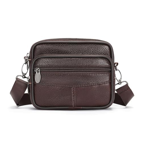 Qoraheyhub Leather Messenger Bag, Crossbody Shoulder Satchel for Men, Bandolera Style3