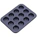 Produktbild Muffinform Für 12 Muffins, Antihaft Muffinblech Backform, Antihaftbeschichtet Kurze Backzeit Für Süße Und Herzhafte Handlungen, Backblech Backform Für Cupcakes, Brownies, Kuchen