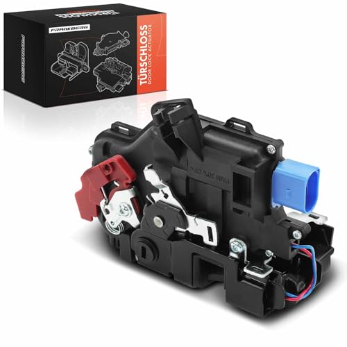 Frankberg Serrure de Coffre Arrière Gauche Compatible avec Golf V 1K1 Golf Plus 521 5M1 Golf VI Variant AJ5 T.o.u.r.a.n 1T3 T.o.u.r.a.n 1T1 1T2 Remplacer#...