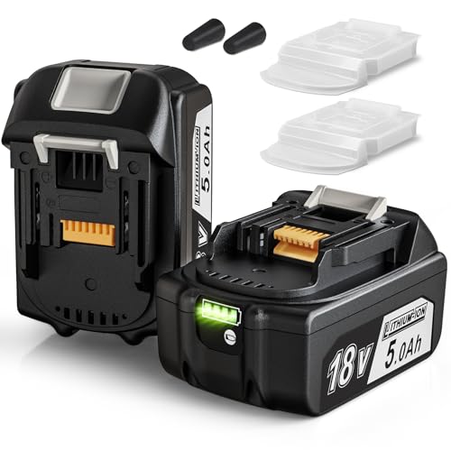 Batterie 18V pour Makita BL1860B haute capacité avec indicateur LED de charge