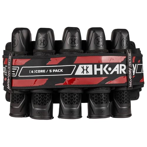 HK Army Zero-GX Paintball Harness with Adjustable Strap (Blaze, 5+4+4)
