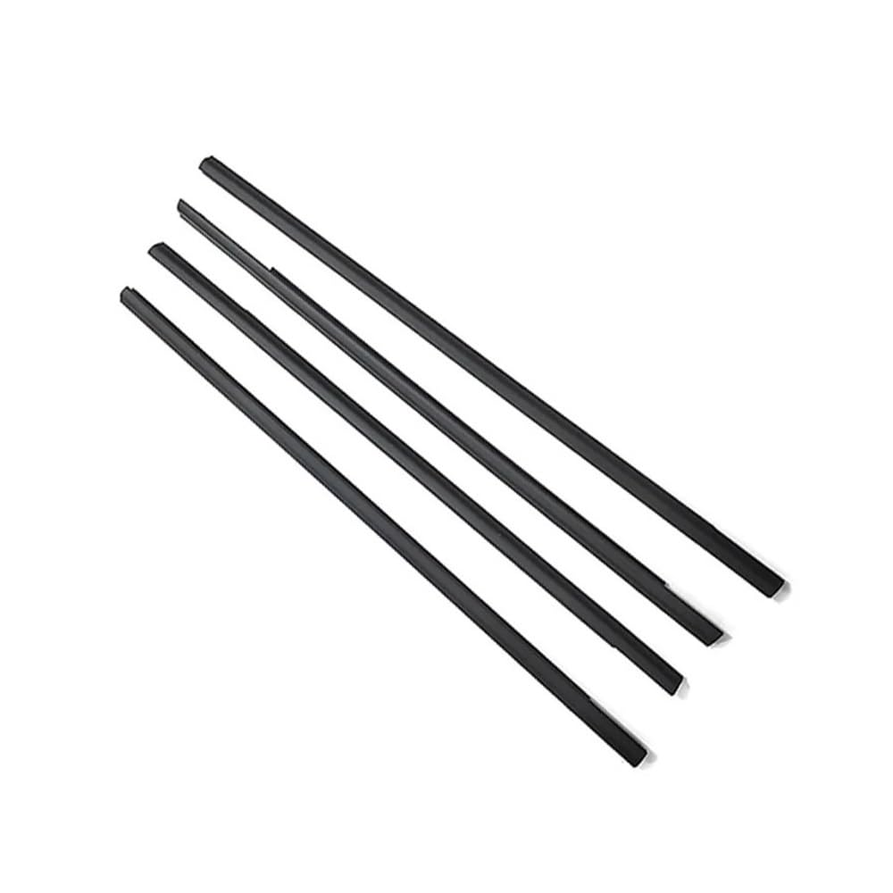Sealing Strip 4Pcs for Nissan for X-Trail T31 2008-2013 Window Weatherstrip Seal Strips Rubber Door Moulding Trim 80821-1DA0A