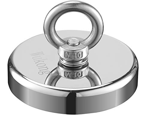 2 Aimants Cylindriques Néo­dyne N52 - Diamètre 3/4", épaisseur 3/4", Force 40 Lbs