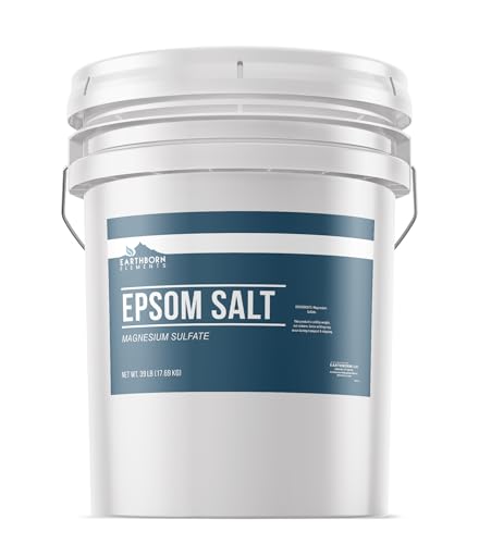 Earthborn Elements Epsom Salt (5 Gallon), Magnesium Sulfate Soaking Solution