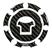 Produktbild BIKE-label 600013 Tankdeckel Pad Carbon Braun universell kompatibel für Honda