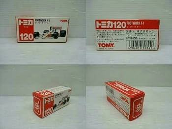 トミカ　赤箱　120 フットワーク　F-1 トミカ赤箱No.120 フットワークF1日本製
