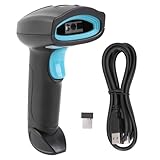 1D 2D Drahtloser Hand-Barcode-Scanner mit 2,4-G-Übertragung und 2000-mAh...