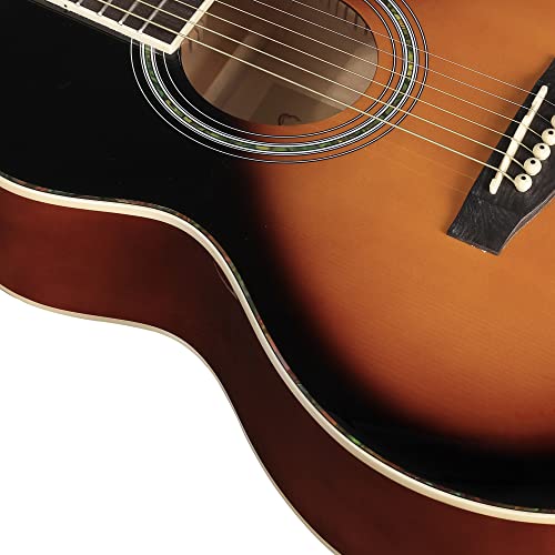 Winzz Af168C 3/4 Spruce Acoustic Guitar Cutaway For Beginners Students Kids With Advanced Kit Right Handed, 36 Inches #TOP6