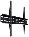 Mount-It! TV Wall Mount Bracket | Fixed 1.1" Ultra Low Profile Design Fits Large Flat Screen TVs 37 38 42 50 55 58 60 65 70 Inch | VESA Compatible up to 600x400mm | 77 Pound Capacity