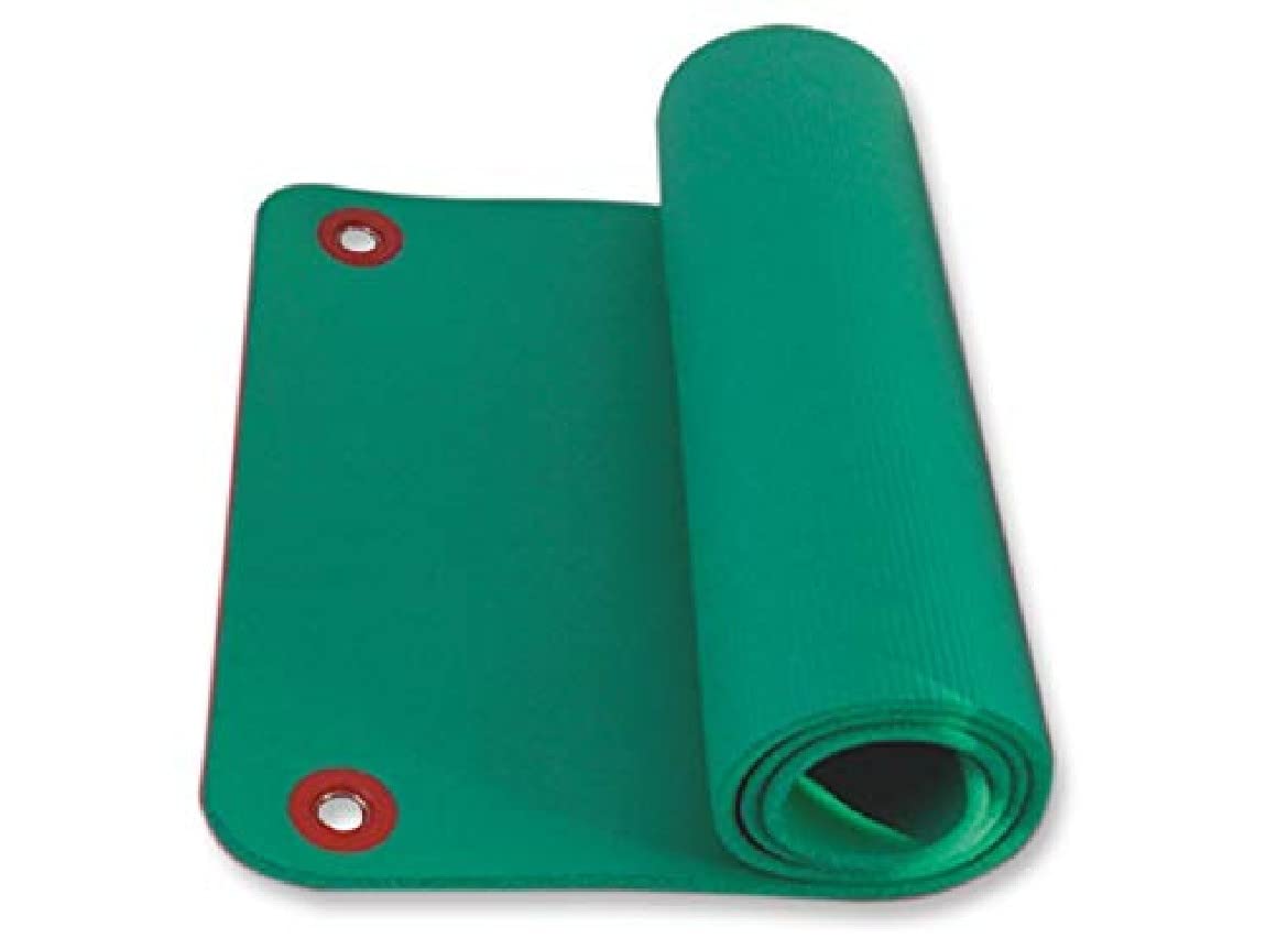 Gima 47080 Materassino con Fori, 180x60x1.6 cm, Verde