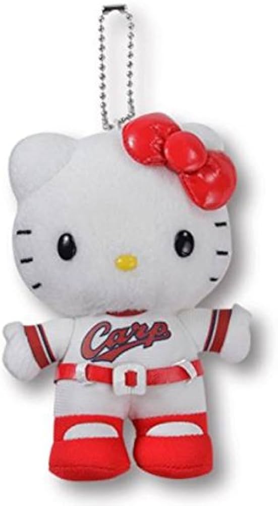 Amazon | 2017広島カープ キティぬいぐるみマスコット | 広島東洋