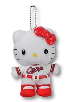 【稀少】2001年・ご当地キティ「広島カープ」初期デザイン根付 稀少】2001年・ご当地キティ「広島カープ」初期デザイン根付