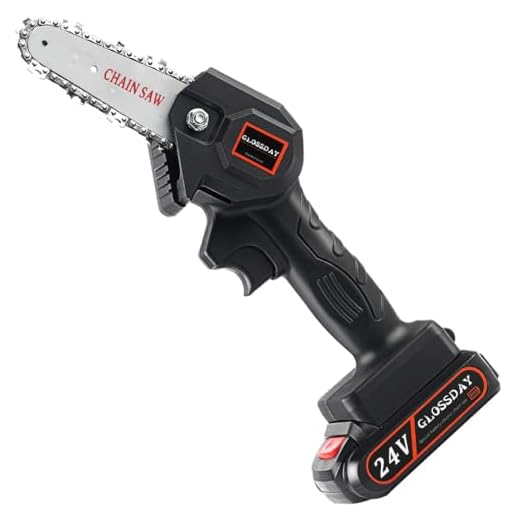 Mini Motoserra Eletrica De Mão Sem Fio Portatil Bateria 24v Bivolt Potente Longa Duração Recarregável Corta Bambu Madeira Lenha Galhos Jardim Domestico Serra para Poda de Galhos Madeira