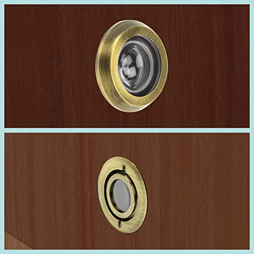 Plantex Door Eye/Eye Hole for Main Door/Door Eye Viewer/Eye Viewer for Safe Secure Home/Office/Hotel - (Antique)