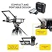 Glide Gear TMP 100 Teleprompter – DSLR, Tablet, Smartphone – 12