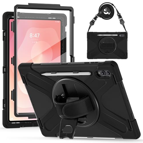 Housse Galaxy Tab S11 Ultra 2025 antichoc SM-X930 bandoulière