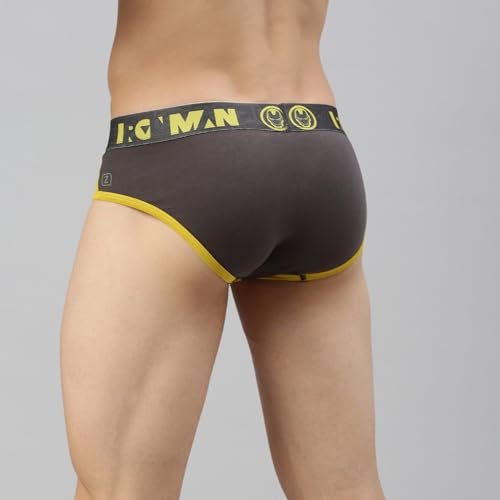 Image of Zoiro Men's Brief | Soft Band | Soft No-Marks Elastic | Breathable Innerwear | Pack of 1 | Color May Vary