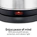 Hamilton Beach Gooseneck Pour Over Electric Tea Kettle, Water Boiler & Heater, 1.2 L, Cordless, Auto-Shutoff & Boil-Dry Protection, Stainless Steel (40899)