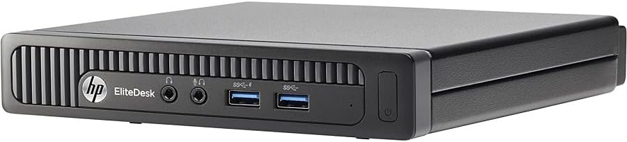 HP ProDesk 600 G1 Mini Business Desktop PC, Intel Core Quad i5 4590T up to 3.0GHz, 8GB DDR3, 500GB, WiFi, BT, VGA, DP, Windows 11 64 Bit-Multi-Language Supports English/Spanish/French(Renewed)