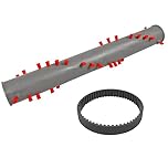 SPARES2GO Brushroll/Brush Bar Roller + Drive Belt for Dyson DC25 DC25i Vacuum Cleaners