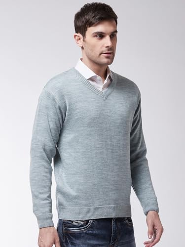 Image of Pivl Men's Winter V Neck Solid Sweaters ||Winterwear||