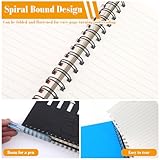 Weysoo A5 Notebook with Dividers, Spiral Notebook with Multicolor Pen, Project Book 240 Pages of 80GSM Paper, A5 Notebook for School, Office, and Home (5 Colors Tab) - Image 5