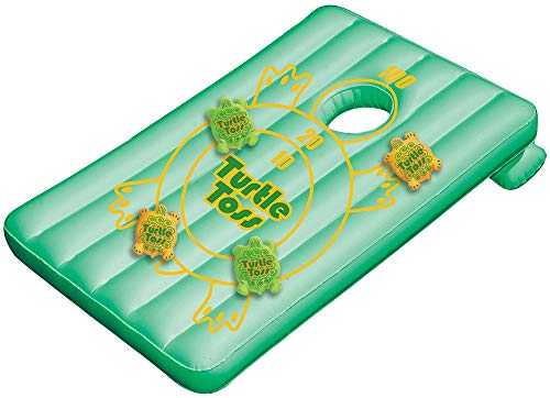 Swimline Inflatable Turtle Toss Cornhole