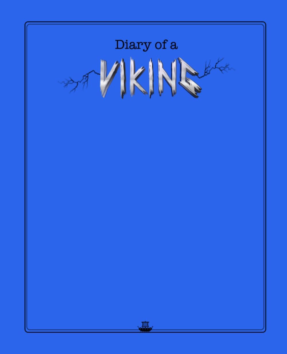 Independently published Diary of a Viking: Children's Journal (Ocean Monster Blue)