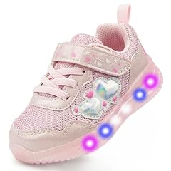 Light Pink Light Up Sneakers
