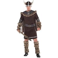 Amscan Viking Warrior Costume, Large to X-Large