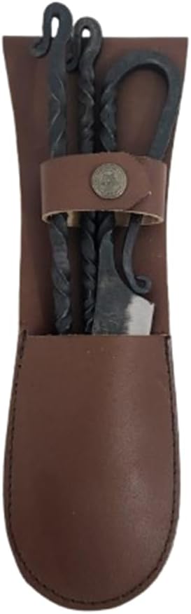 Eating Cutlery Set, Viking Feast, Antiquity, Fork, Knife and Spoon Feasting Cutlery Knife, Hand Forged