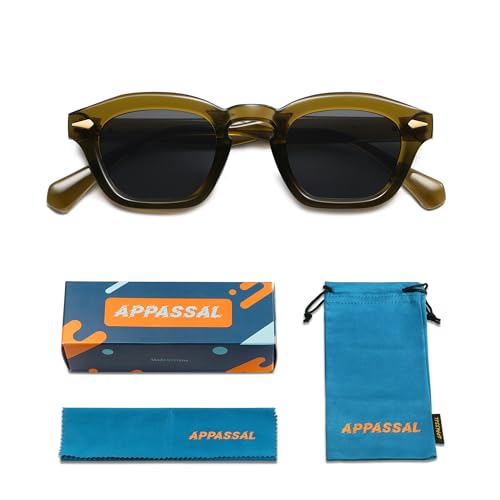 Small Retro Square Sunglasses for Women Mens Rectangle Sunnies AP3680
