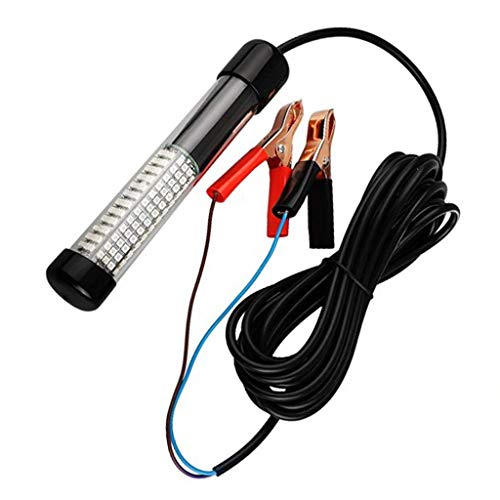 Milageto 水中集魚灯 集魚ライト 12V 高輝度 LEDライト 夜釣り イカ釣り 海水 淡 電源コード, グリーン