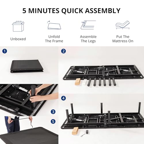Image of Dyonery Split King Adjustable Bed Frame + 14 Inch Memory Foam Mattress | Wireless Remote, Head and Foot Incline & Massage, Zero Gravity, Cooling Copper Foam, Fiberglass Free, Tools-Free Assembly